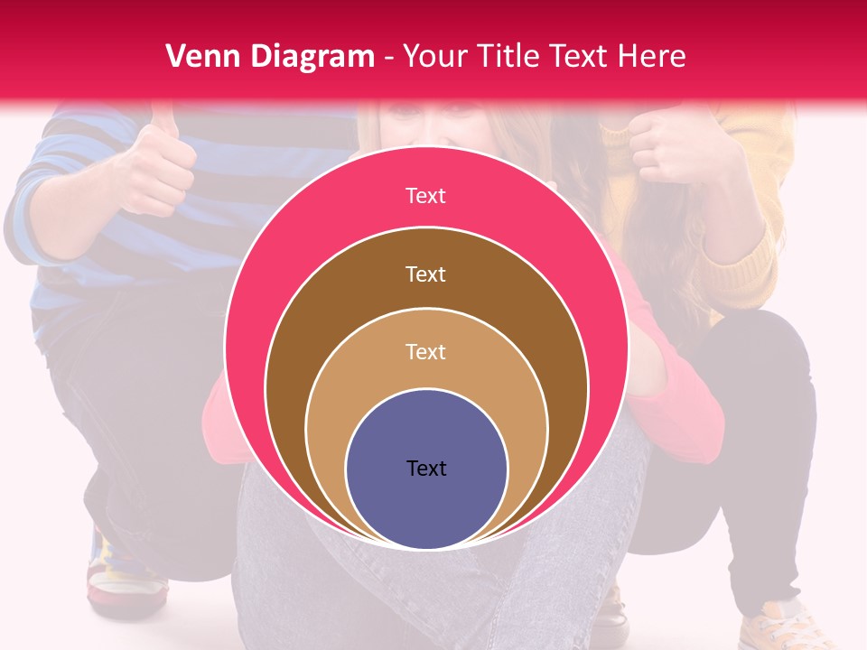 Cheerful Together Casual PowerPoint Template