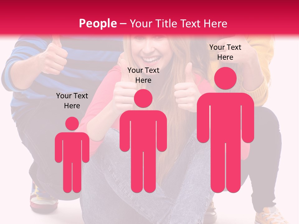 Cheerful Together Casual PowerPoint Template