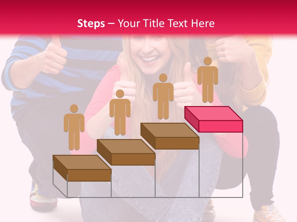 Cheerful Together Casual PowerPoint Template