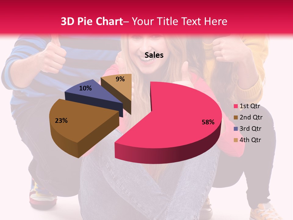 Cheerful Together Casual PowerPoint Template