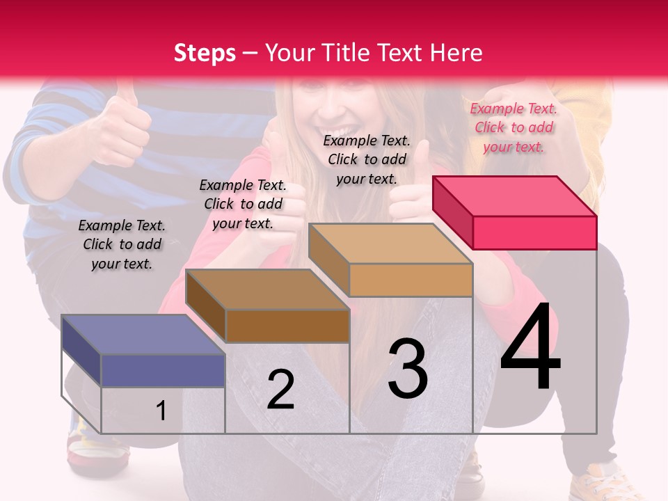 Cheerful Together Casual PowerPoint Template