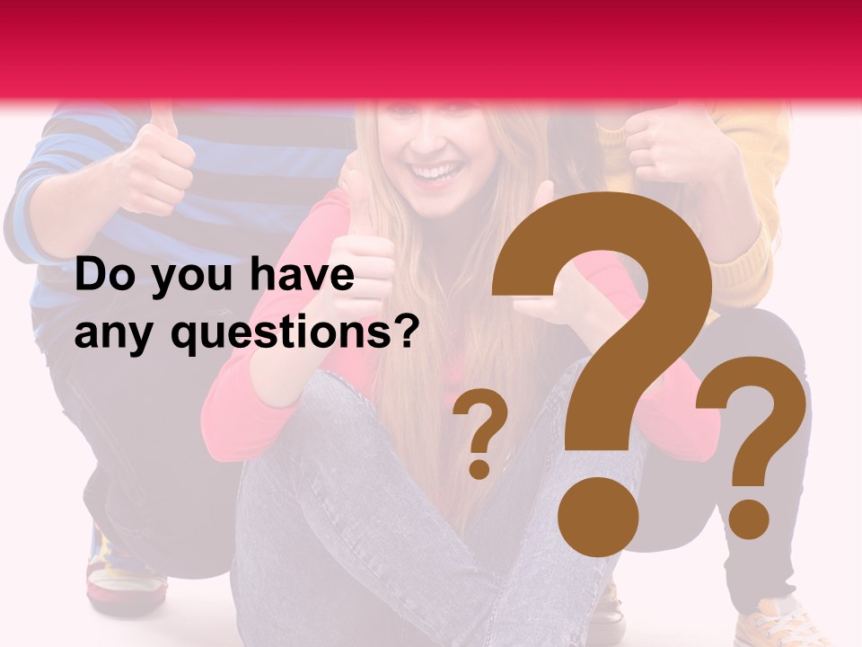 Cheerful Together Casual PowerPoint Template