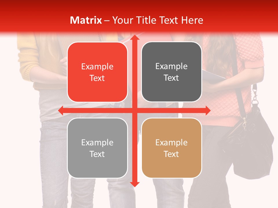 Playful Casual Studio Shot PowerPoint Template