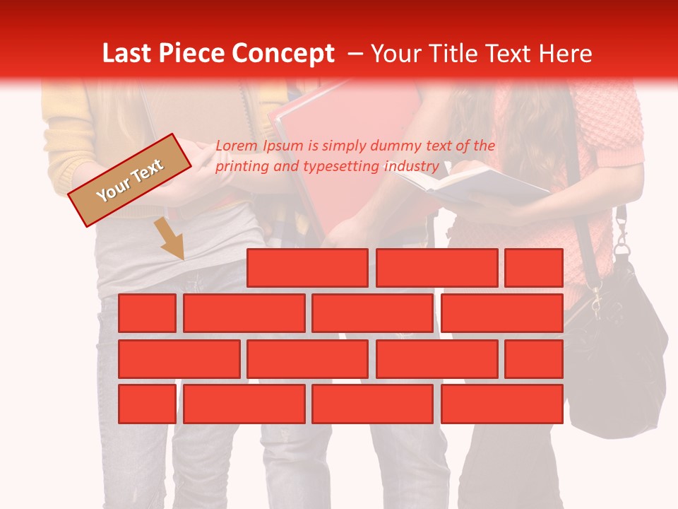 Playful Casual Studio Shot PowerPoint Template