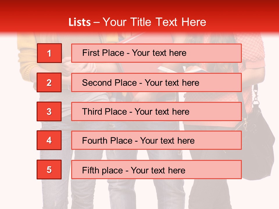 Playful Casual Studio Shot PowerPoint Template