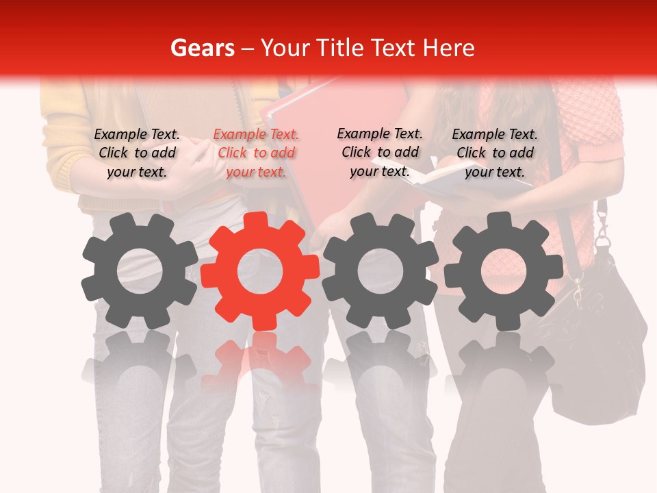 Playful Casual Studio Shot PowerPoint Template