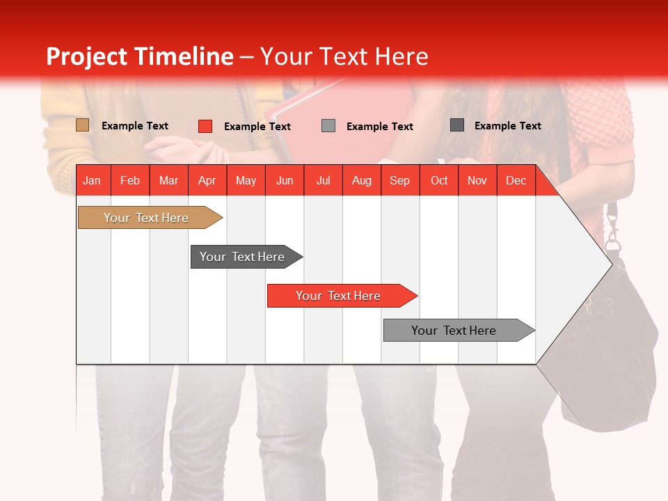 Playful Casual Studio Shot PowerPoint Template