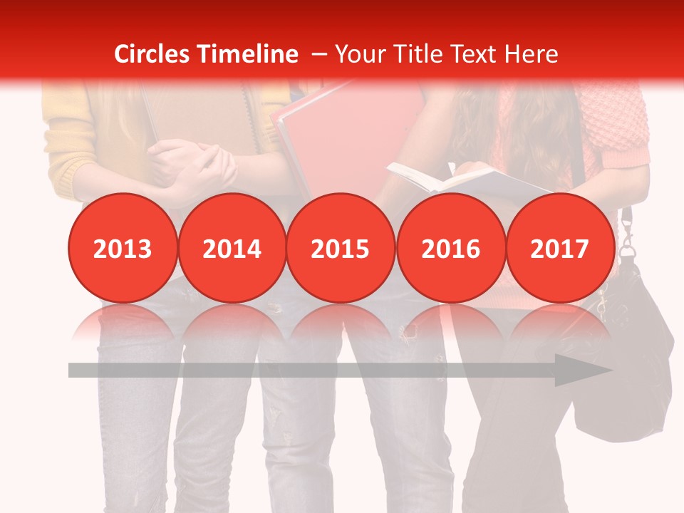 Playful Casual Studio Shot PowerPoint Template