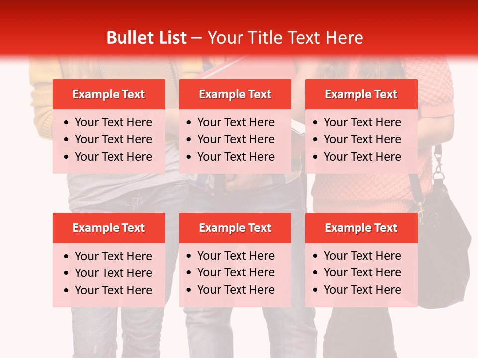 Playful Casual Studio Shot PowerPoint Template