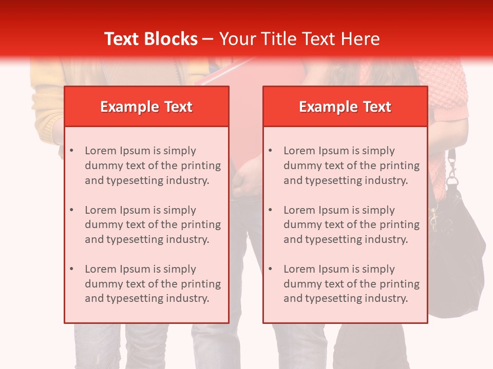 Playful Casual Studio Shot PowerPoint Template