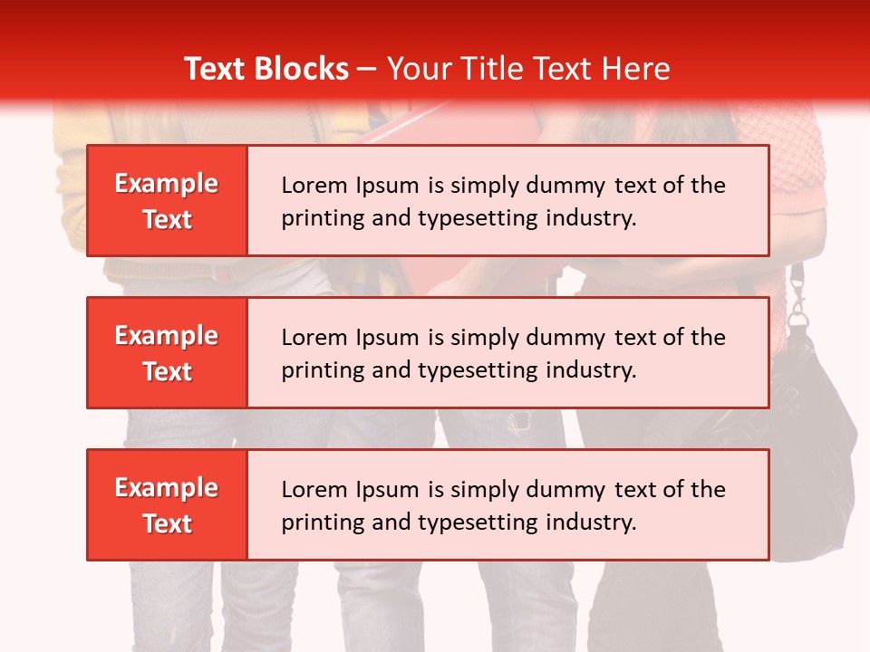 Playful Casual Studio Shot PowerPoint Template