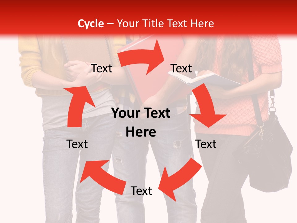 Playful Casual Studio Shot PowerPoint Template