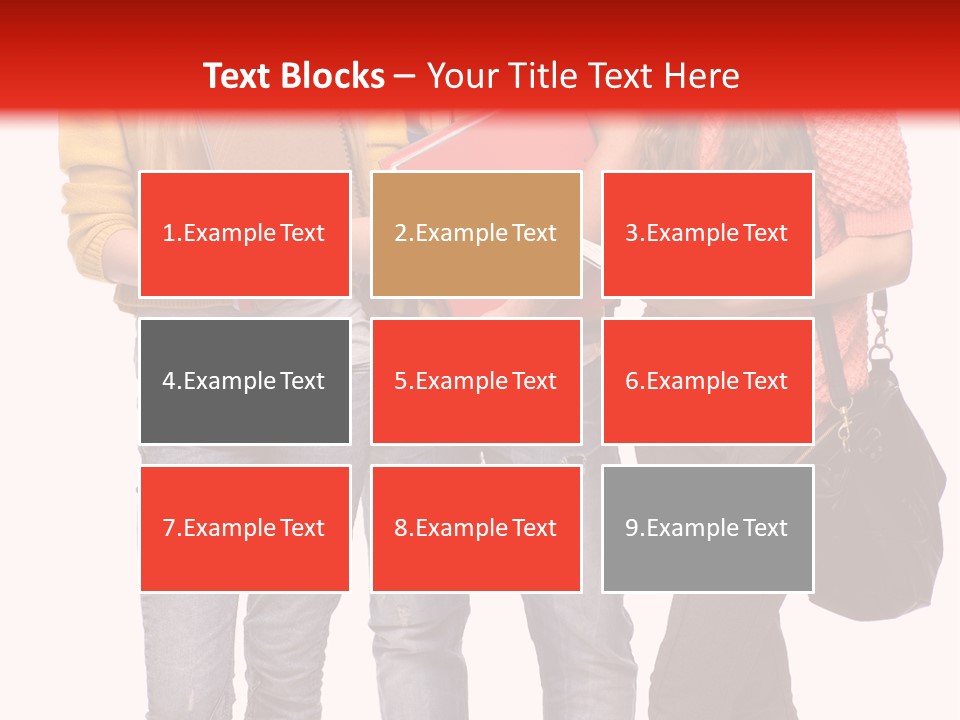 Playful Casual Studio Shot PowerPoint Template