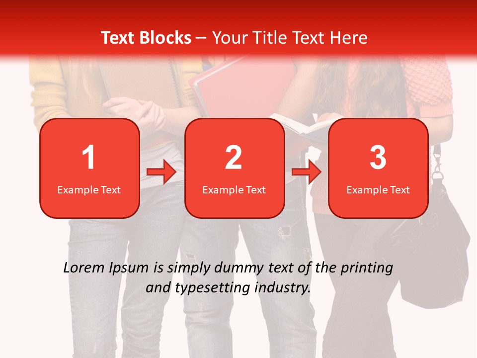 Playful Casual Studio Shot PowerPoint Template