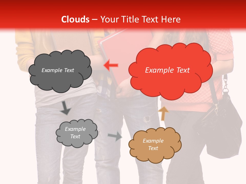 Playful Casual Studio Shot PowerPoint Template