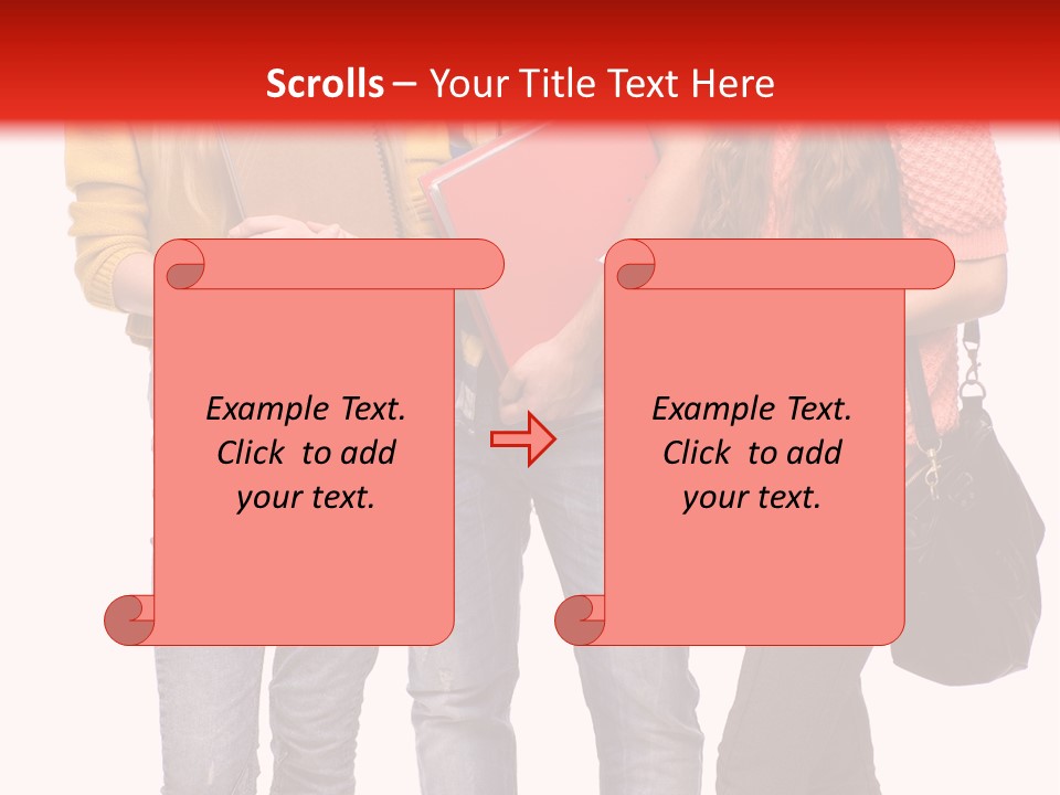 Playful Casual Studio Shot PowerPoint Template