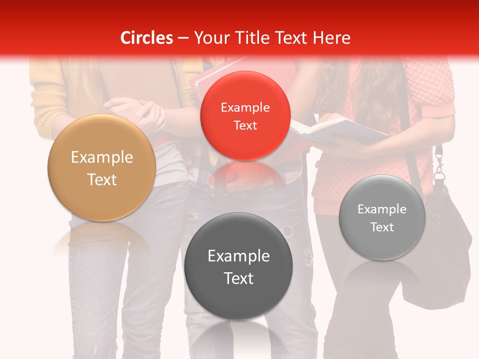 Playful Casual Studio Shot PowerPoint Template