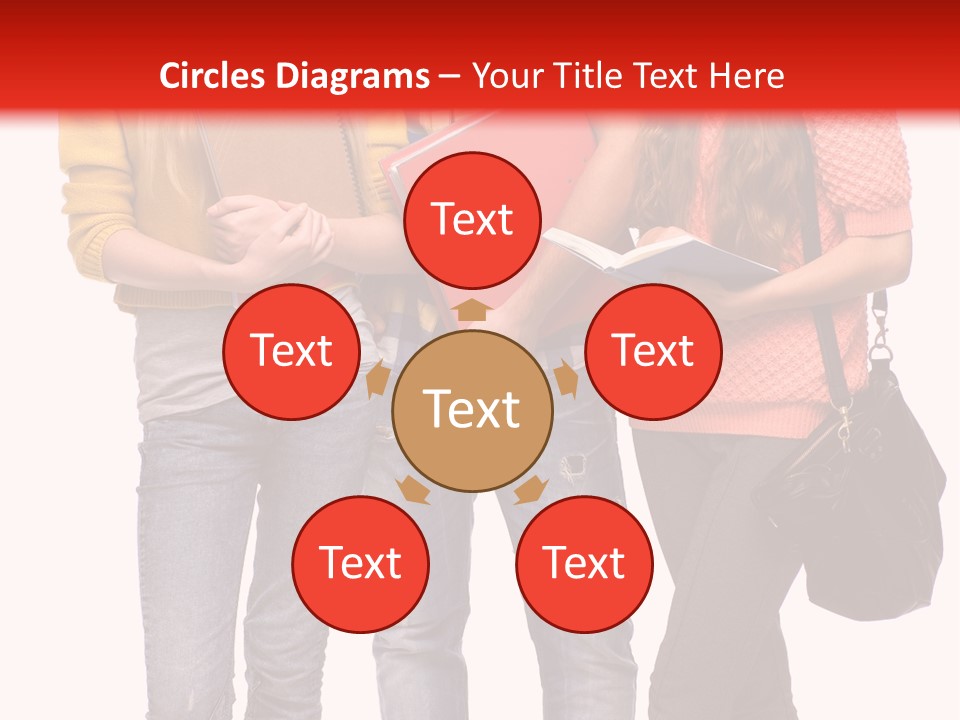 Playful Casual Studio Shot PowerPoint Template