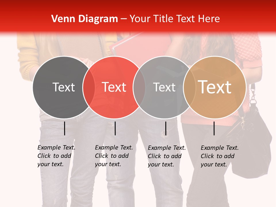 Playful Casual Studio Shot PowerPoint Template