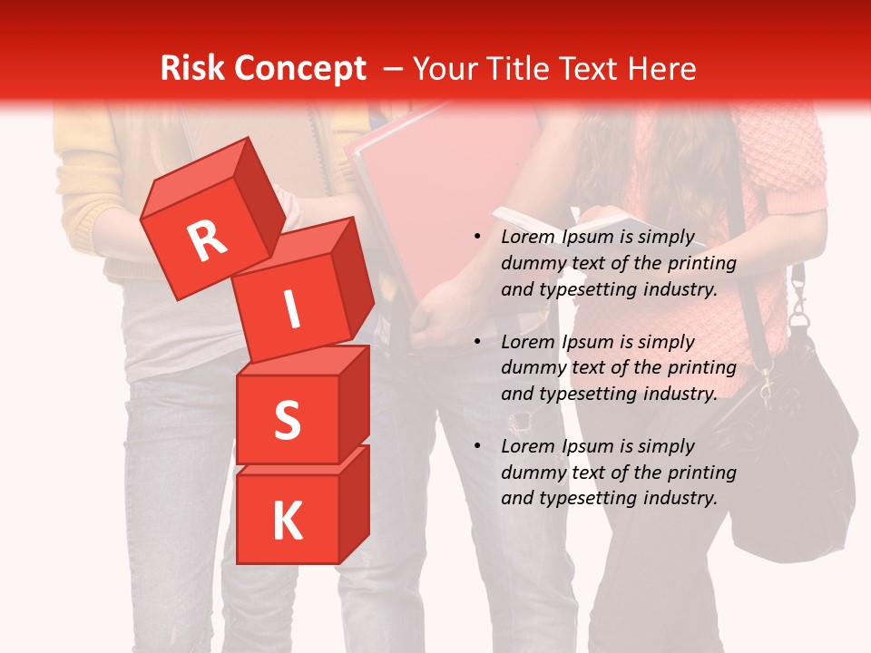 Playful Casual Studio Shot PowerPoint Template