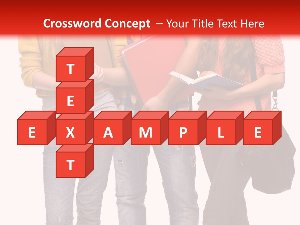 Playful Casual Studio Shot PowerPoint Template