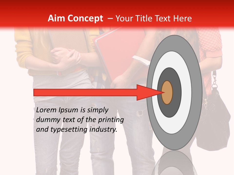 Playful Casual Studio Shot PowerPoint Template