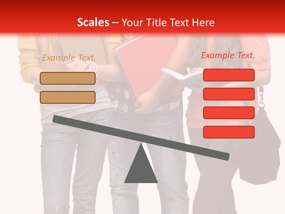 Playful Casual Studio Shot PowerPoint Template