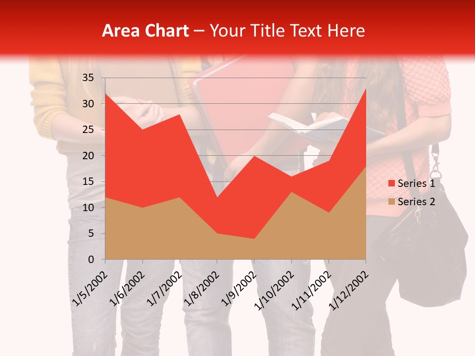 Playful Casual Studio Shot PowerPoint Template