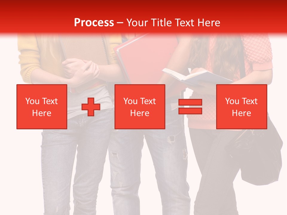 Playful Casual Studio Shot PowerPoint Template