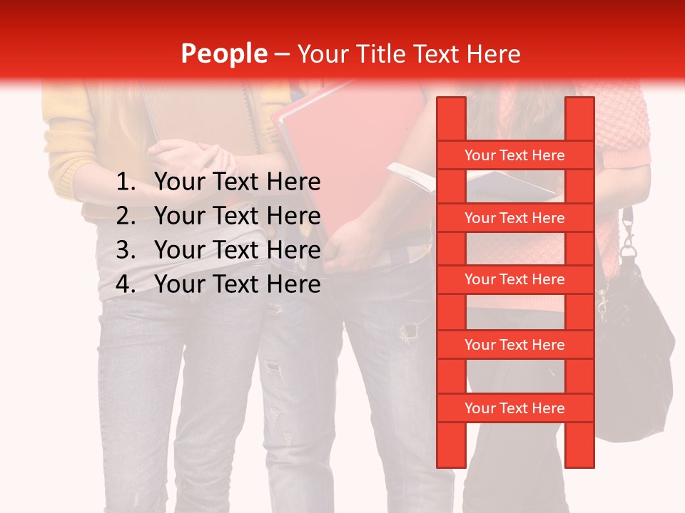 Playful Casual Studio Shot PowerPoint Template