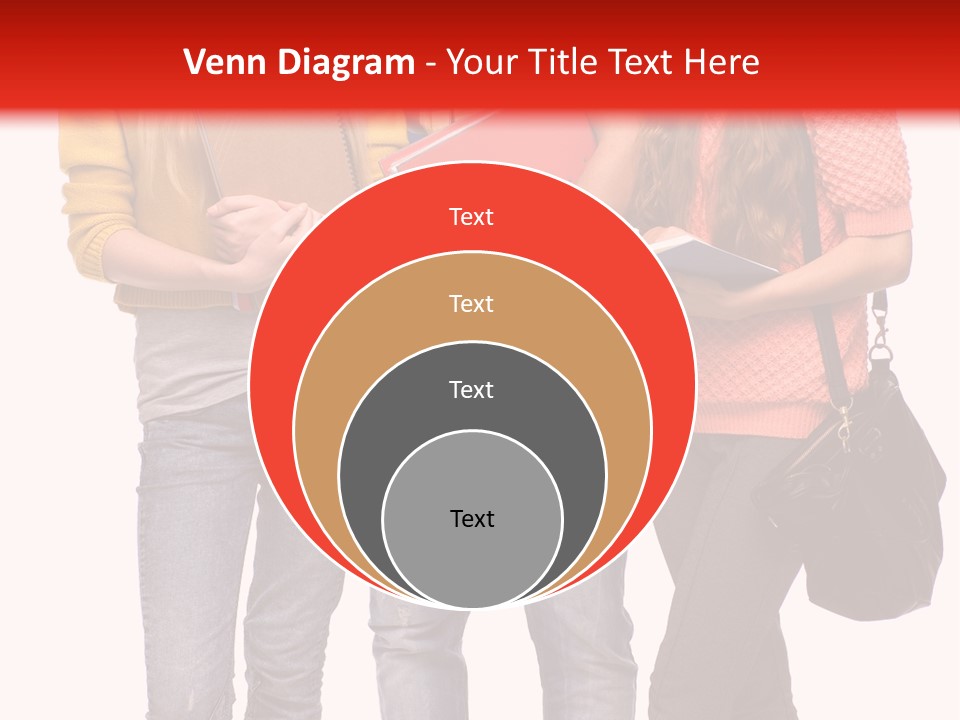 Playful Casual Studio Shot PowerPoint Template