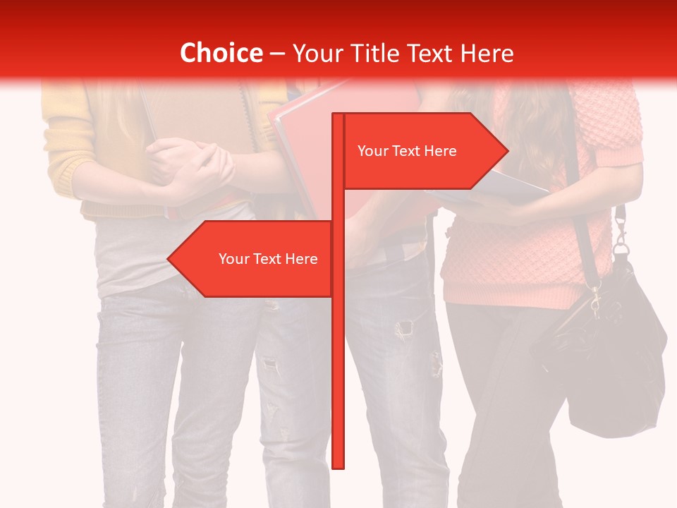 Playful Casual Studio Shot PowerPoint Template