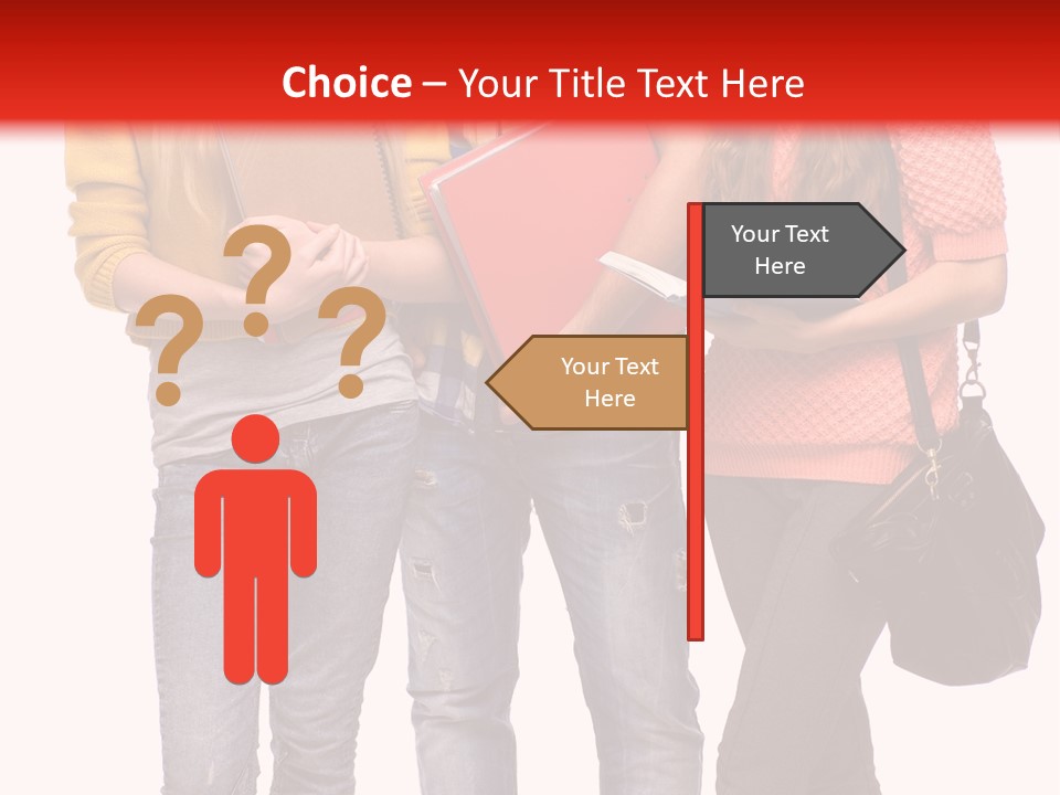 Playful Casual Studio Shot PowerPoint Template
