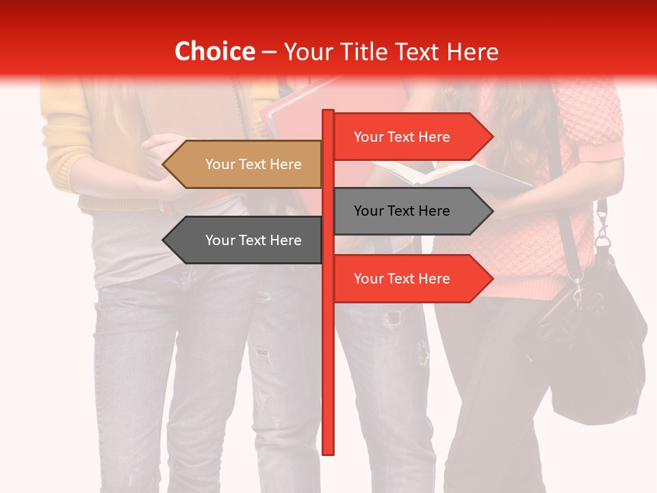 Playful Casual Studio Shot PowerPoint Template