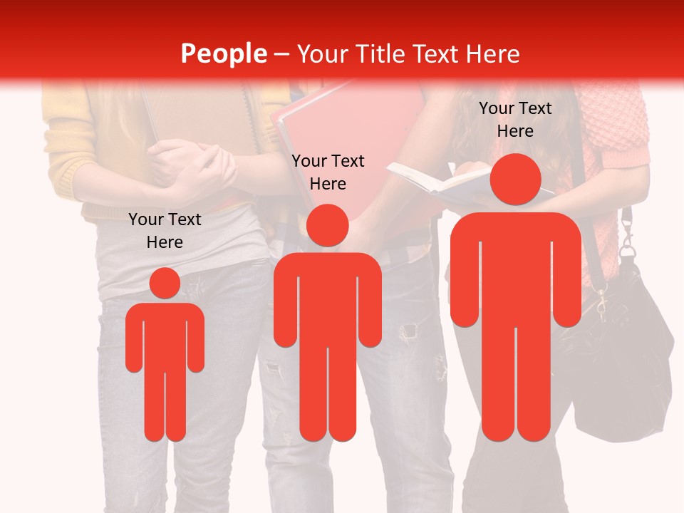 Playful Casual Studio Shot PowerPoint Template