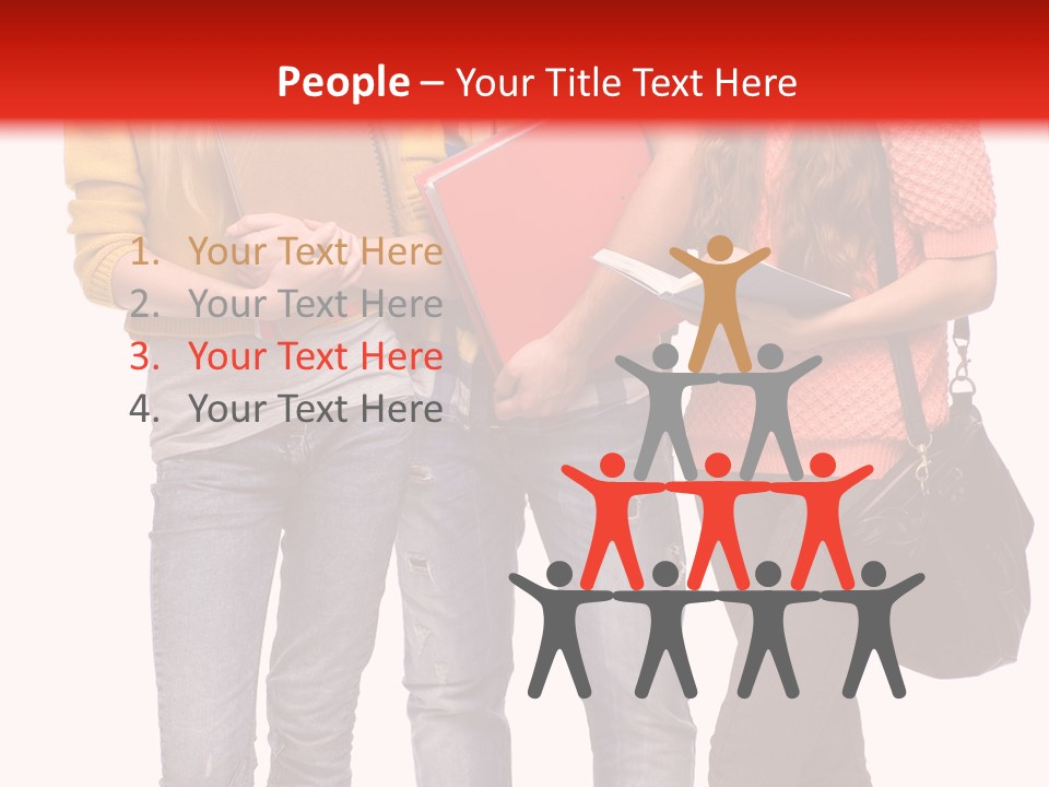 Playful Casual Studio Shot PowerPoint Template