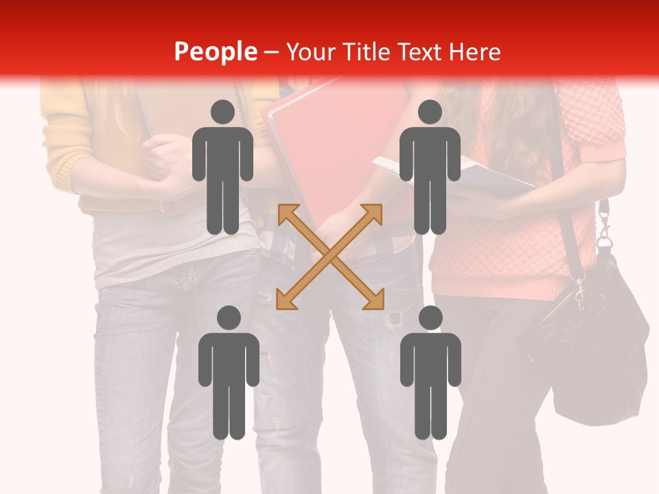 Playful Casual Studio Shot PowerPoint Template