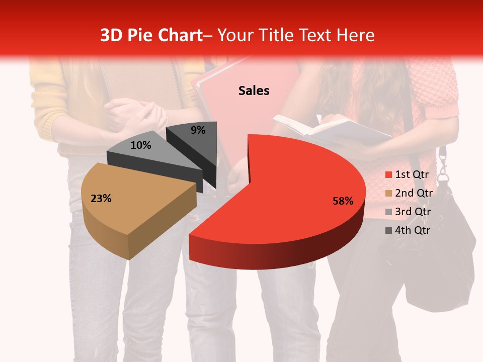 Playful Casual Studio Shot PowerPoint Template