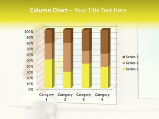 Youth Caucasian Window PowerPoint Template