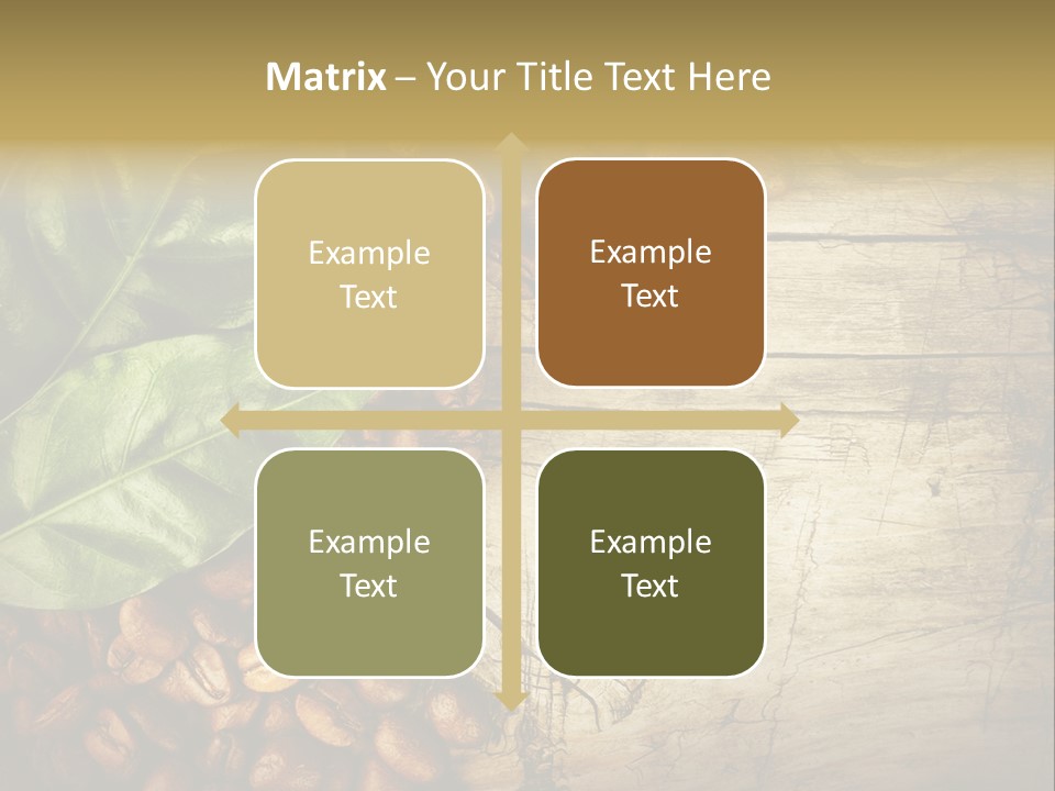 Arabic Wooden Arabica PowerPoint Template