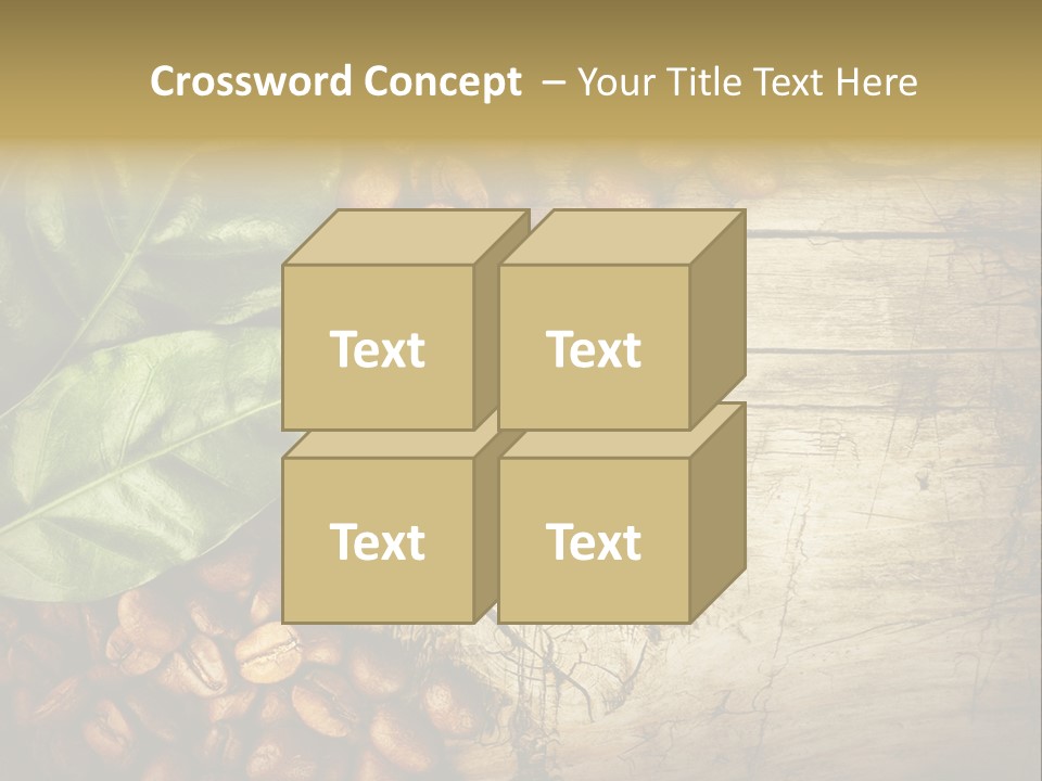 Arabic Wooden Arabica PowerPoint Template