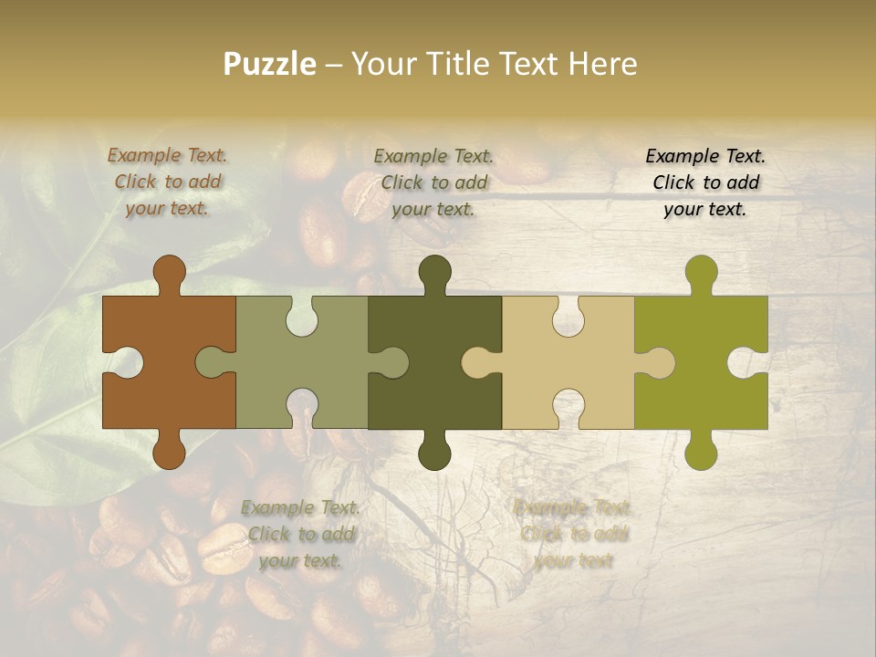 Arabic Wooden Arabica PowerPoint Template