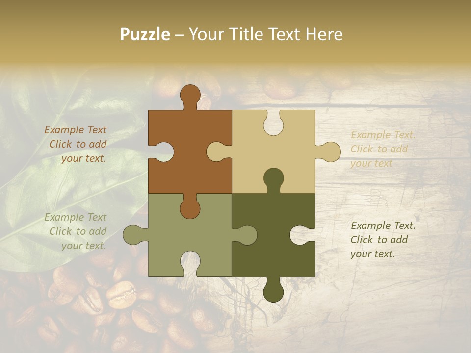 Arabic Wooden Arabica PowerPoint Template