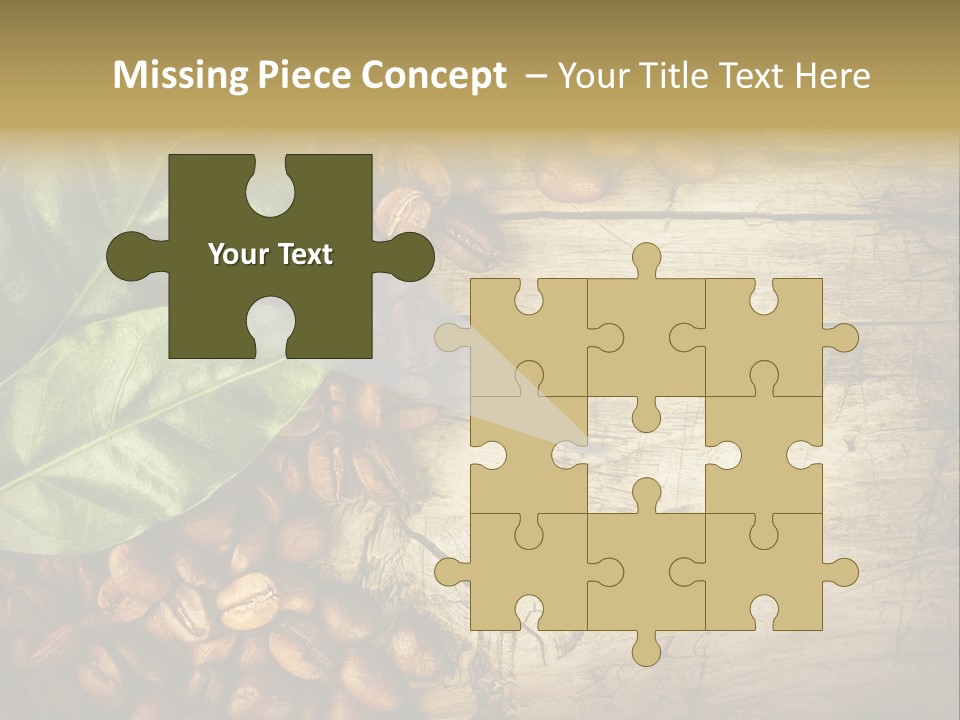 Arabic Wooden Arabica PowerPoint Template