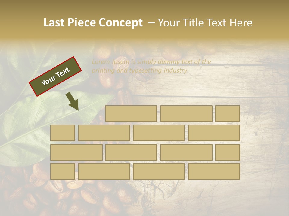 Arabic Wooden Arabica PowerPoint Template