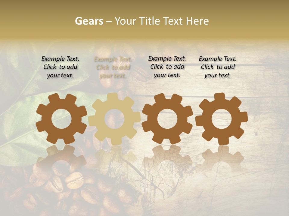 Arabic Wooden Arabica PowerPoint Template