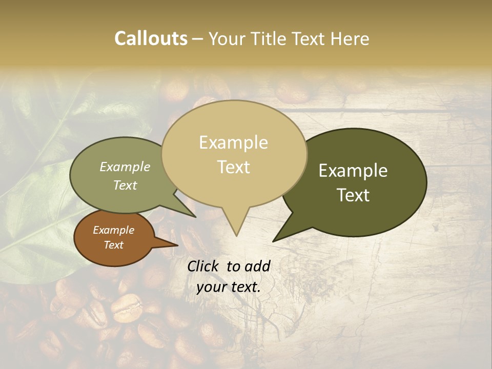 Arabic Wooden Arabica PowerPoint Template