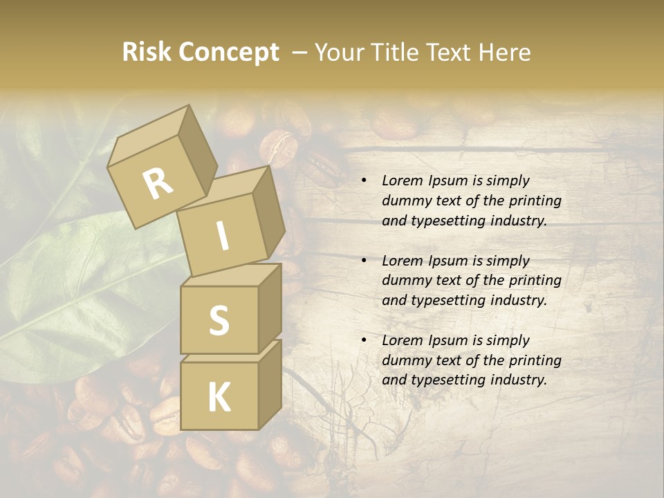 Arabic Wooden Arabica PowerPoint Template