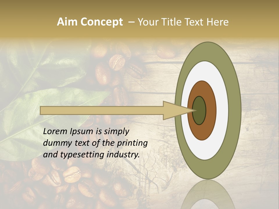 Arabic Wooden Arabica PowerPoint Template