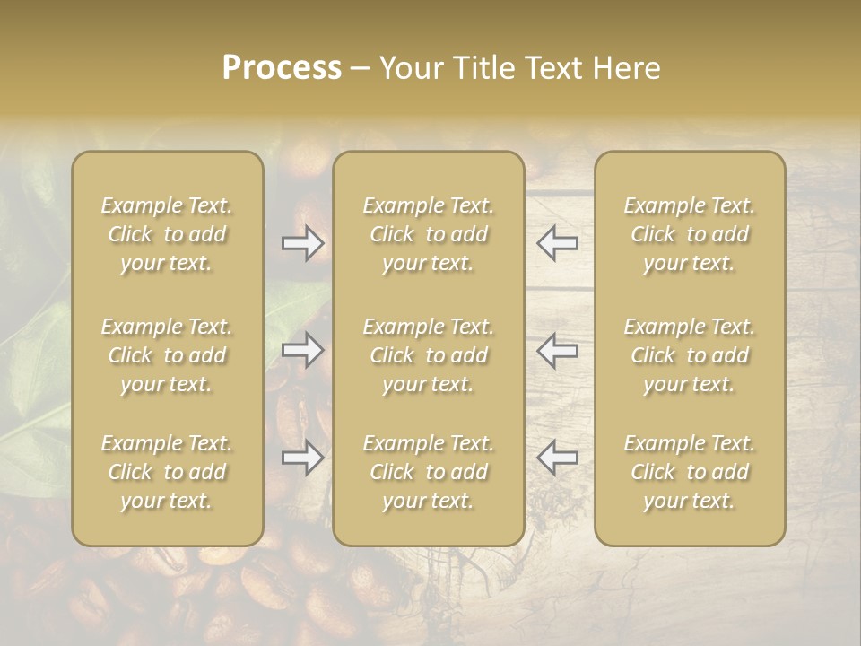 Arabic Wooden Arabica PowerPoint Template